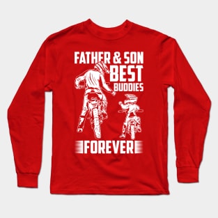 FATHER AND SON BEST BUDDIES Long Sleeve T-Shirt